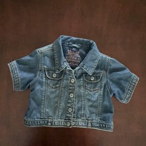 Gap little girl denim jacket